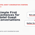 Simple First Sentences for Hotel Guest Conversations