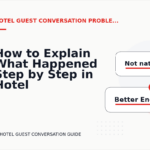 How to Explain What Happened Step by Step in Hotel Guest Conversation English
